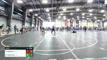 60 lbs Round Of 16 - Ben Padezan, All-American Wrestling Club vs Noah Desmond, Revival Empire