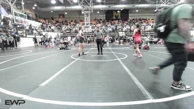 124-130 lbs Rr Rnd 2 - Lulu Tahdooahnippah, Elgin Wrestling vs Olivia Cherry, Shelton Wrestling Academy