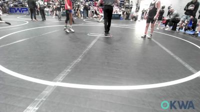 80/86 lbs Rr Rnd 5 - Kieran Caldwell, Pauls Valley Panther Pinners vs Corey Conley, Chandler Takedown Club