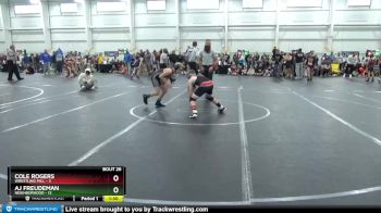 92 lbs Round 7 (8 Team) - AJ Freudeman, Neighborhood vs Cole Rogers, Wrestling Mill