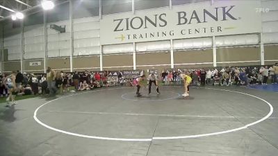 155 lbs 1st Place Match - Latu Afu, Team Pride Academy vs Wittney Lawrence, Iron Pit Wrestling