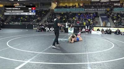 138 lbs Quarterfinal - Nanea Estrella, Iowa vs Paige Wehrmeister, Presbyterian