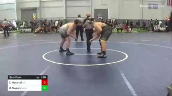 285 lbs Semifinal - Gerard Marshall, Ioc vs Mills Sweany, Vacaville WC