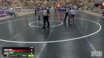 A 182 lbs Quarterfinal - Kobe Smith, Red Bank vs Josh Inso, Martin Luther King