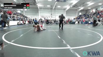 60 lbs Consolation - Lincoln Howard, Elgin Wrestling vs Tuff Bandy, Marlow Outlaws