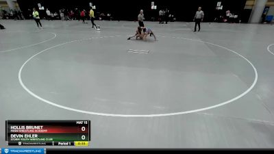 114 lbs Cons. Round 6 - Devin Ehler, Storm Youth Wrestling Club vs Hollis Brunet, Moen Wrestling Academy