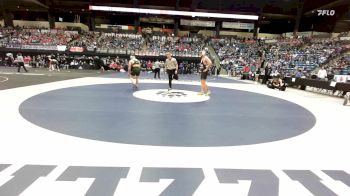 215 lbs Champ. Round 1 - Gavin Mitchell, Basehor-Linwood HS vs Bobby Sands, Andover Central HS