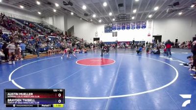 92 lbs Round 2 - Austin Mueller, Natrona Colts Wrestling Club vs Brayden Twibell, Touch Of Gold Wrestling Club