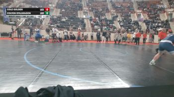 160_B lbs Final - Cole Golden, Lackawanna Trail vs Colton Stillwagon, Laurel
