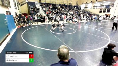 121 lbs Consi Of 8 #2 - Ezekiel Keel, Chantilly vs Bobby Duffy, Christian Brothers Academy