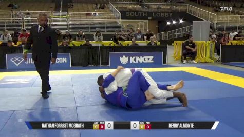 Henry Almonte vs Nathan Forrest McGrath 2025 Pan Jiu Jitsu IBJJF Championship