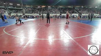 133 lbs Consi Of 32 #2 - Kalel Doby, Ardmore Junior High vs Ayden Wagner, Choctaw Jh