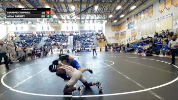 165 lbs Quarterfinals (8 Team) - Aidan Garrity, Jesuit vs Leandre Campbell, Lake Gibson