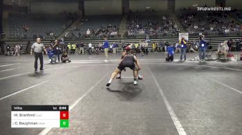 141 lbs Quarterfinal - Marckis Branford, Clackamas vs Creighton Baughman, Iowa Western