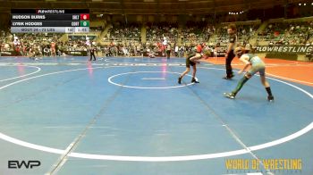 73 lbs Round Of 32 - Hudson Burns, Sebolt Wrestling Academy vs Lyrik Hodges, Contenders Wrestling Academy