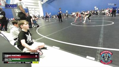 92 lbs Semifinal - Macyn Gardner, Berge Elite vs Tobias Martinez, Maize