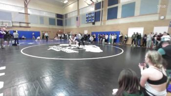 155lbs Cons. Round 2 - Trinity Wahl, Sumner (Girls) vs Ray Petrenko, Redmond (Girls)