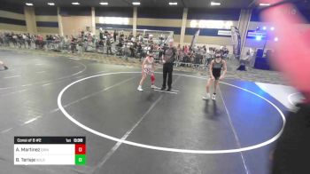 82 lbs Consi Of 8 #2 - Achilles Martinez, Grindhouse WC vs Bryson Terlaje, Gold Rush Wr Ac