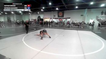 82 lbs Rr Rnd 5 - Nathan Bresee, Dethrone WC vs Esteban Navarro, Delano Diablos WC