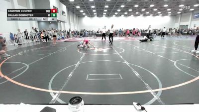 80 lbs Rr Rnd 2 - Campion Cooper, Rabbit Wrestling Club - EL vs Dallas Donmoyer, Kraken - EL