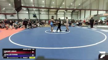 165 lbs Cons. Round 3 - Zakary LeDuc, WA vs Achilles Evans, CO