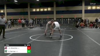 174 lbs Consolation - Carson Kharchla, Ohio State vs Sal Perrine, Ohio