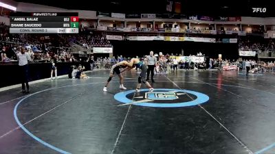 4A 139 lbs Cons. Round 2 - Fernando Ureste, Tucumcari vs Victor Rivera-Caro, Santa Teresa