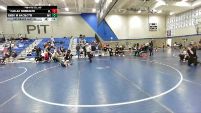 54 lbs 1st Place Match - Callan Gonzales, Champions Wrestling Club vs Enzo M Sacilotti, Sanderson Wrestling Academy