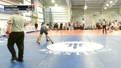 170 lbs Rr Rnd 3 - Kale Howland, BC Predators - HSB vs Angelo Chierico, Triumph Blue - HSB