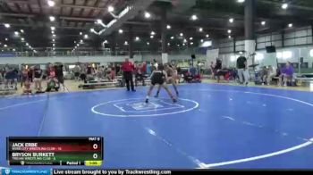 138 lbs Round 5 (6 Team) - Bryson Burkett, TROJAN WRESTLING CLUB vs Jack Erbe, RIVER CITY WRESTLING CLUB