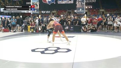165 lbs Cons. Quarters - Donovan Symalla, Colorado vs Cash McFate, Nevada