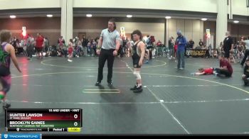 Round 5 - Brooklyn Gaines, Northeast Georgia Mat Monstars vs Hunter Lawson, St Paris Graham