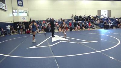 131 lbs Cons. Round 4 - Lexie Garza, Eastern Oregon University (OR) vs Hailey- Jade Omoso, Simpson University (CA)