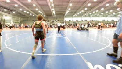 120 lbs Rr Rnd 2 - Mason Gibson, Knights Wrestling Club-Red vs Justin Tuhari, Team Shutt Nation