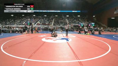 135 lbs Quarterfinal - Remington Aullman, Star Valley vs Nattalie Herrera, Thunder Basin High School