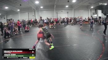 115 lbs Round 1 - Brandyn Kozlowski, Unattached vs Hogan Ayers, Northeast Georgia Mat Monstars