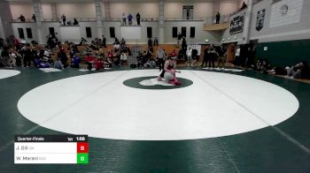 215 lbs Quarterfinal - John Gill, Catholic Memorial vs Will Marani, Duxbury