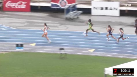 Youth Girls' 800m, Finals 4 - Age 13