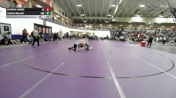 125 lbs Champ. Round 1 - Patrick Jones, Keiser University vs Logan Miller, William Woods University