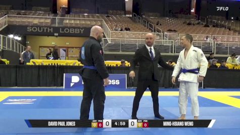 Ming-Hsiang Weng vs David Paul Jones 2025 Pan Jiu Jitsu IBJJF Championship