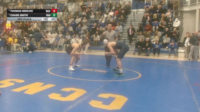 139 lbs 3rd Place - Thomas Bencho, West Allegheny vs Chase Smith, Franklin Regional
