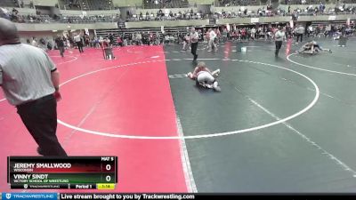 144 lbs Cons. Round 3 - Vinny Sindt, Victory School Of Wrestling vs Jeremy Smallwood, Wisconsin