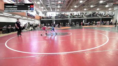 106 lbs 3rd Place Match - Joshua Laney, Ozark vs Luca Stephens, Oak Park