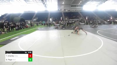 116 lbs Quarterfinal - Taylen Chanley, Theashold WC vs Shyann Page, Colorado Outlaws