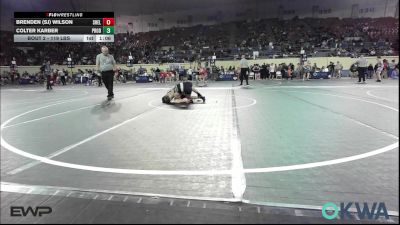 119 lbs Round Of 32 - Brenden (Sj) Wilson, Shelton Wrestling Academy vs Colter Karber, Prodigy Elite Wrestling