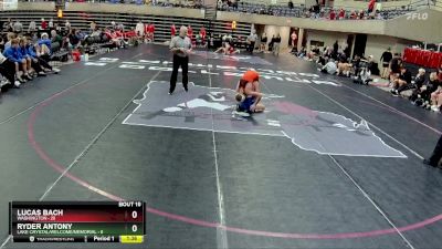 114 lbs Finals (8 Team) - Ryder Antony, Lake Crystal/Welcome/Memorial vs Lucas Bach, Washington