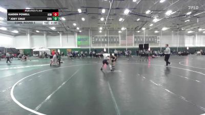 125 lbs Cons. Round 2 - Kaiden Powell, Central Missouri vs Joey Cruz, Iowa