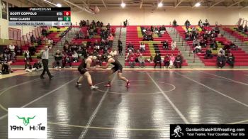 165 lbs Round 2 (3 Team) - Reid Clausi, West Essex Regional vs Scott Coppolo, Mt. Olive