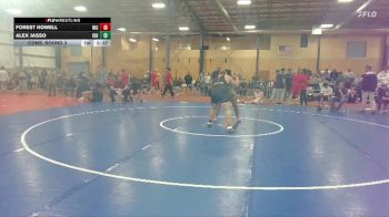 285 lbs Cons. Round 3 - Forest Howell, North Idaho College vs Alex Jasso, Unattached UIdaho