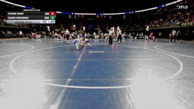 65 lbs Round Of 32 - Chase Hnat, Abington Heights vs Cadin Rodgers, Bradford